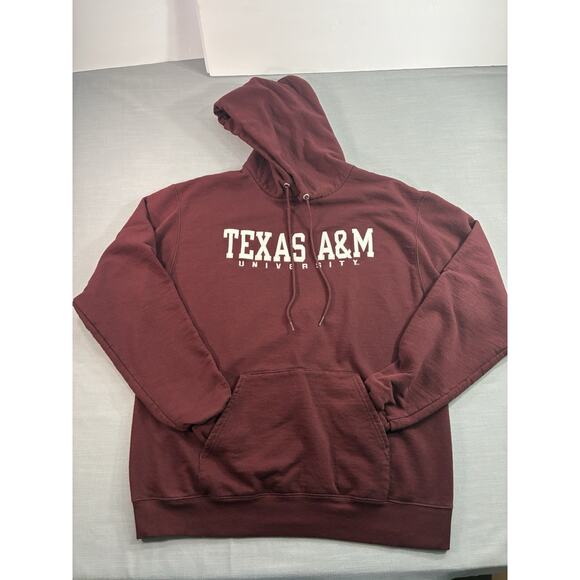 Champion Other - Champion Texas A&M Aggies Hoodie Sweatshirt Mens Large Maroon Pullover